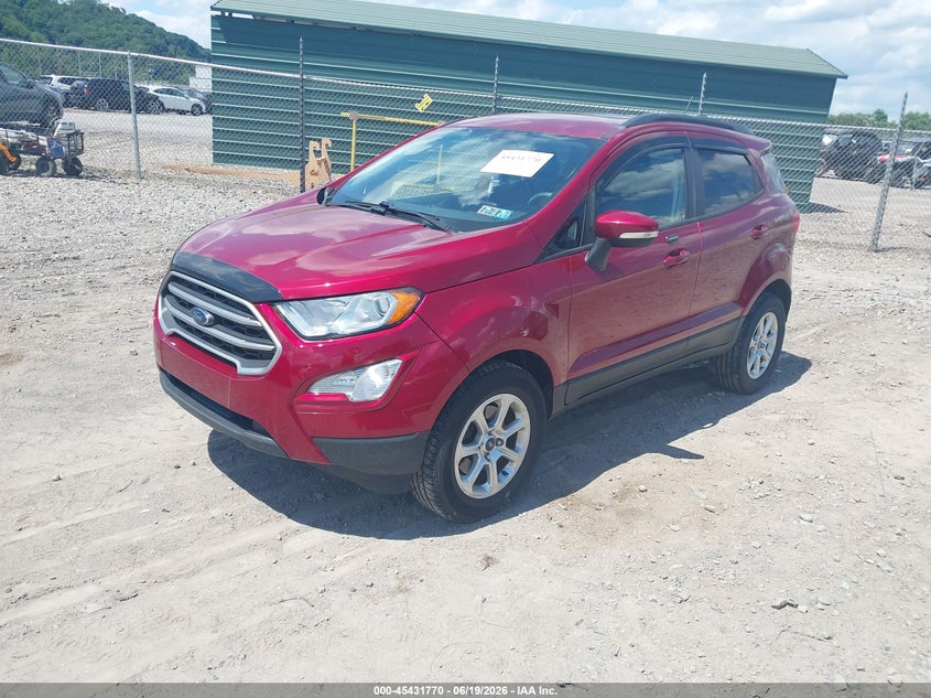 2019 Ford Ecosport VIN MAJ6S3GL9KC253637 IAAI salvage auction — SIDE, Salvage (Pennsylvania), sold $1,650 on 2026-07-28 (photo 2)