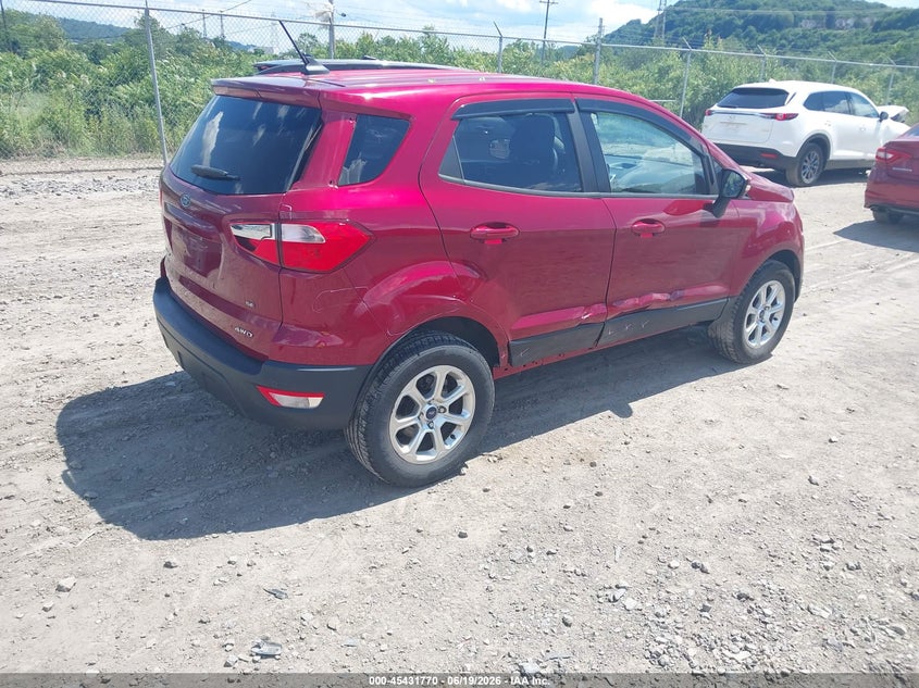 2019 Ford Ecosport VIN MAJ6S3GL9KC253637 IAAI salvage auction — SIDE, Salvage (Pennsylvania), sold $1,650 on 2026-07-28 (photo 4)