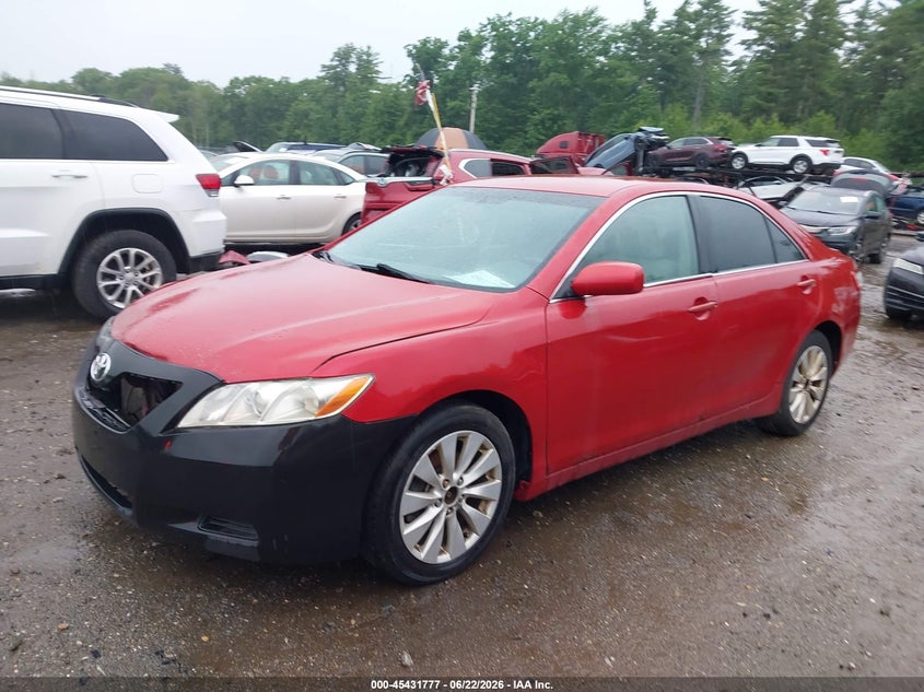 2007 Toyota Camry VIN JTNBE46K673036905 IAAI salvage auction — NORMAL WEAR, Salvage (Texas), sold $450 on 2026-07-24 (photo 2)