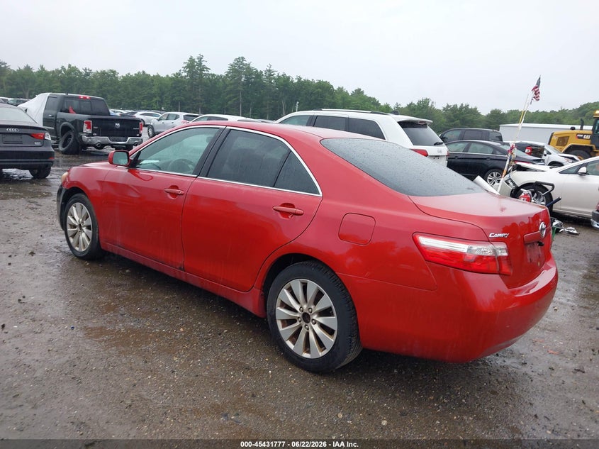 2007 Toyota Camry VIN JTNBE46K673036905 IAAI salvage auction — NORMAL WEAR, Salvage (Texas), sold $450 on 2026-07-24 (photo 3)