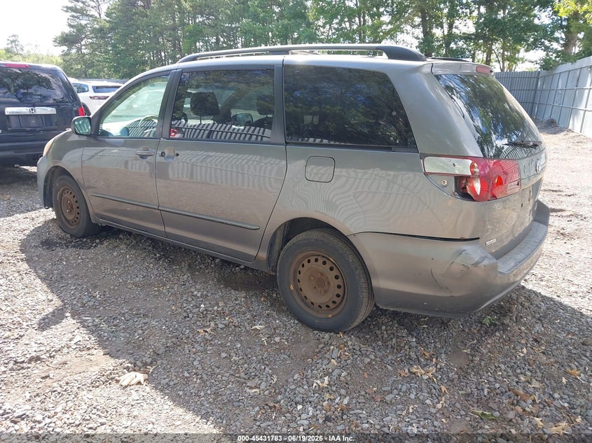 2005 Toyota Sienna VIN 5TDZA23C55S360486 IAAI salvage auction — SIDE, Clear (New Jersey), sold $625 on 2026-07-15 (photo 3)