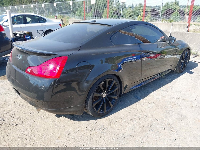 2008 Infiniti G VIN JNKCV64E18M106371 IAAI salvage auction — LEFT SIDE, Bill Of Sale (Washington), sold $2,150 on 2026-07-22 (photo 4)