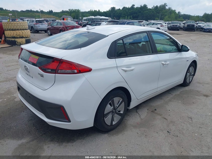 2020 Hyundai Ioniq hybrid VIN KMHC65LC4LU220085 IAAI salvage auction — ALL OVER, Sf97 (New Hampshire), sold $50 on 2026-07-23 (photo 4)