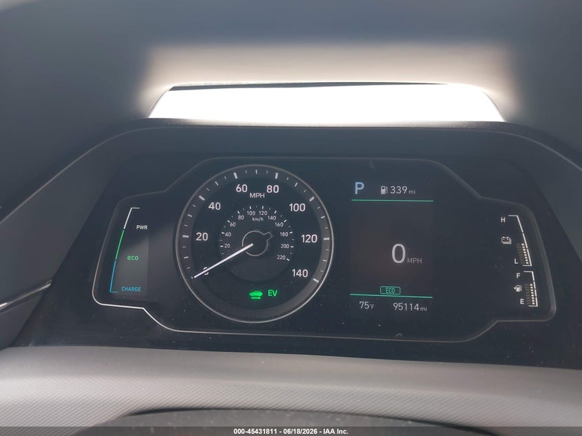 2020 Hyundai Ioniq hybrid VIN KMHC65LC4LU220085 IAAI salvage auction — ALL OVER, Sf97 (New Hampshire), sold $50 on 2026-07-23 (photo 7)