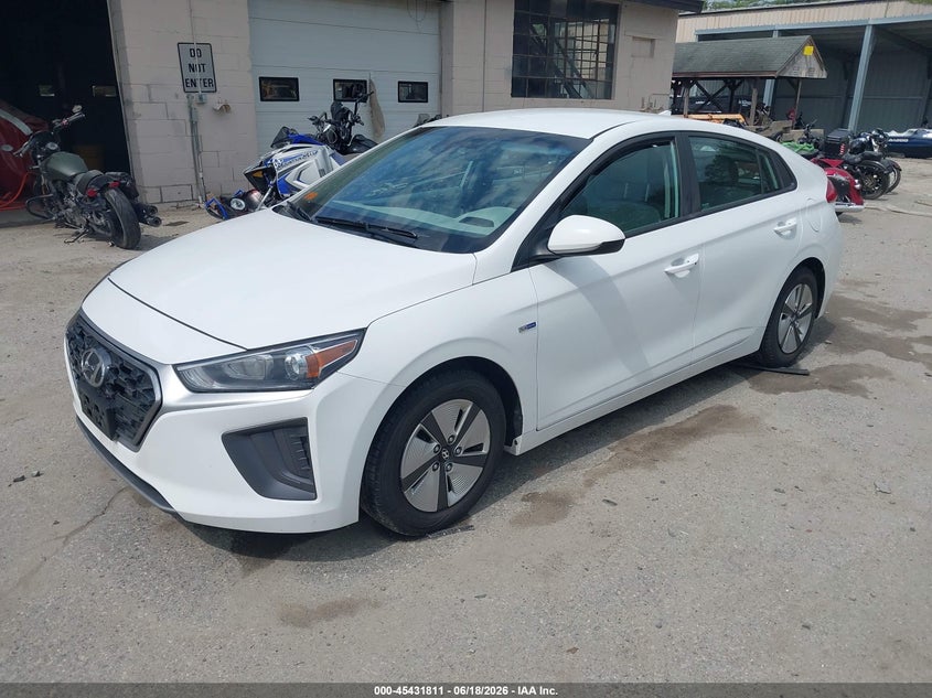 2020 Hyundai Ioniq hybrid VIN KMHC65LC4LU220085 IAAI salvage auction — ALL OVER, Sf97 (New Hampshire), sold $50 on 2026-07-23 (photo 2)