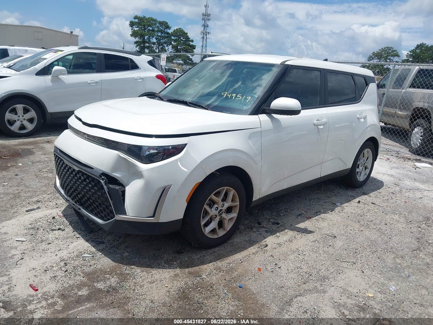 2025 Kia Soul VIN KNDJ23AU1S7949519 IAAI salvage auction — FRONT END, Salvage Title, sold $7,000 on 2026-08-02 (photo 2)