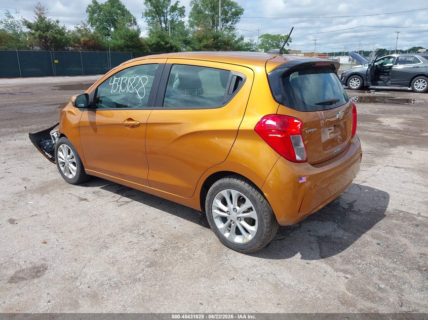 2019 Chevrolet Spark VIN KL8CD6SA2KC739553 IAAI salvage auction — FRONT END, Clear (Indiana), sold $1,700 on 2026-07-28 (photo 3)
