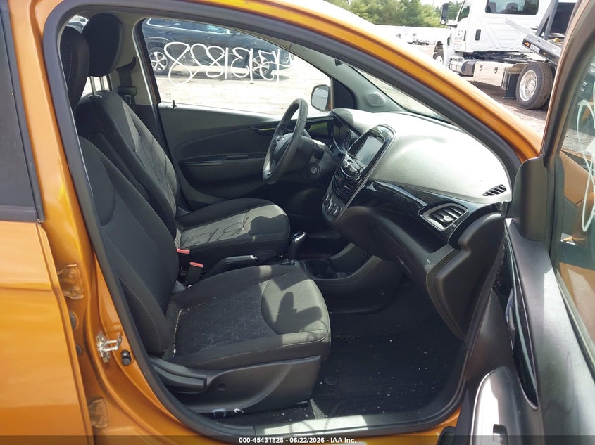 2019 Chevrolet Spark VIN KL8CD6SA2KC739553 IAAI salvage auction — FRONT END, Clear (Indiana), sold $1,700 on 2026-07-28 (photo 4)