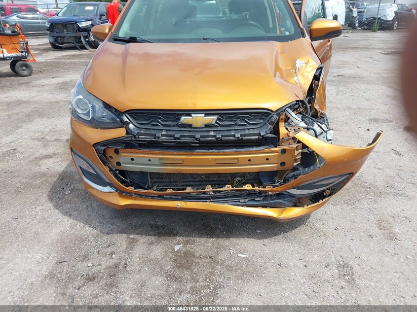 2019 Chevrolet Spark VIN KL8CD6SA2KC739553 IAAI salvage auction — FRONT END, Clear (Indiana), sold $1,700 on 2026-07-28 (photo 5)