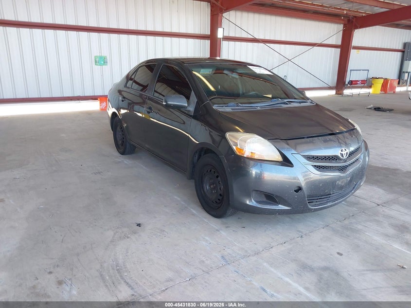 2007 Toyota Yaris VIN JTDBT923171037543 IAAI salvage auction — LEFT REAR, Salvage (California), sold $900 on 2026-07-28 (photo 1)