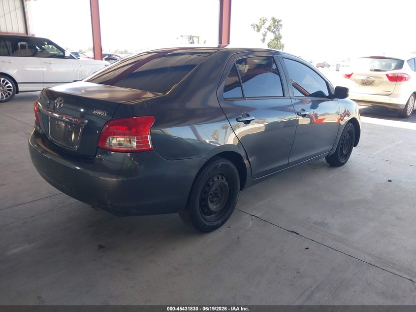 2007 Toyota Yaris VIN JTDBT923171037543 IAAI salvage auction — LEFT REAR, Salvage (California), sold $900 on 2026-07-28 (photo 4)