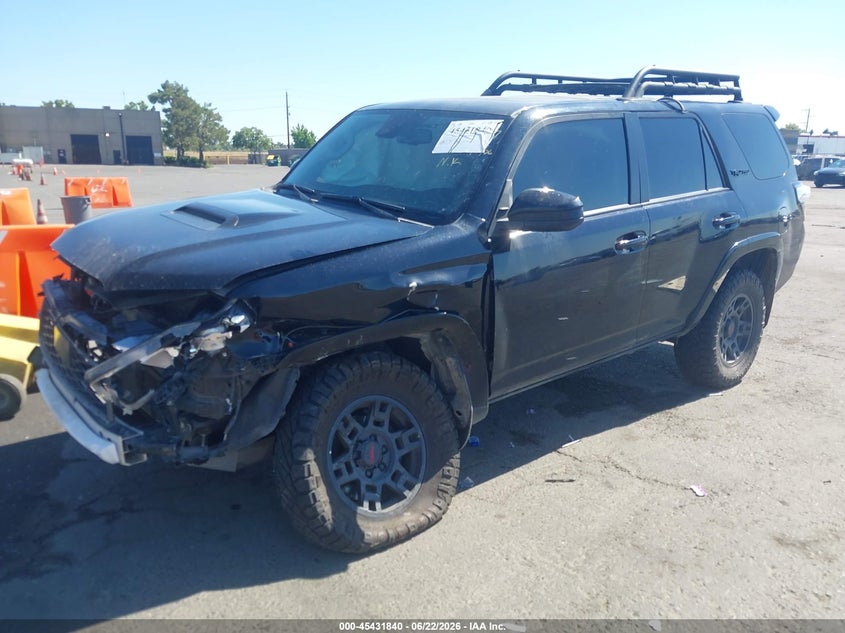 2020 Toyota 4runner VIN JTEBU5JR1L5746712 IAAI salvage auction — FRONT END, Salvage Title, sold $11,350 on 2026-07-29 (photo 2)