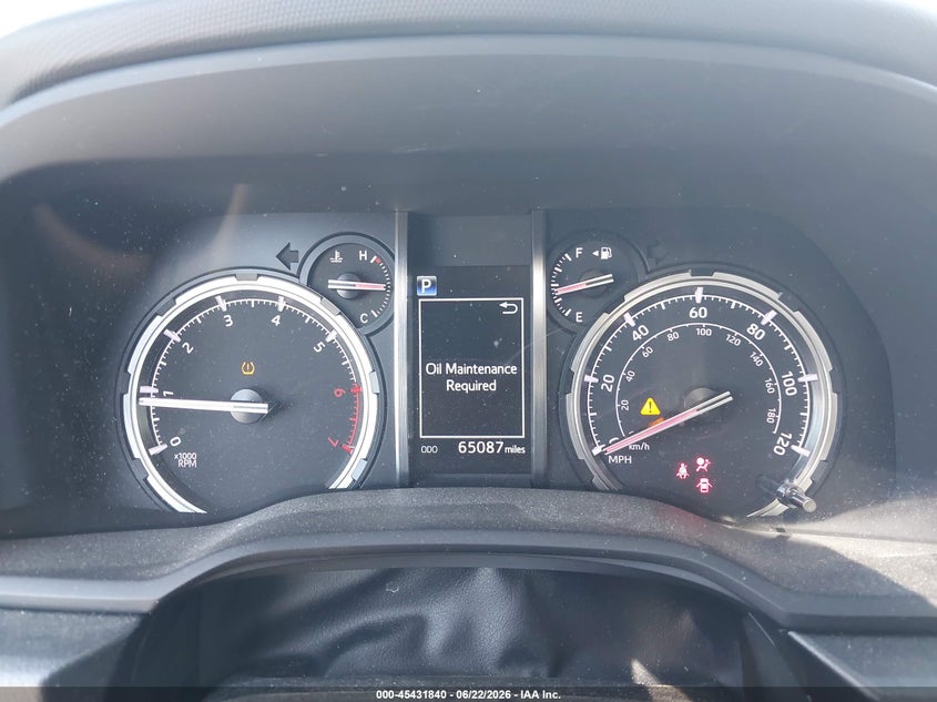 2020 Toyota 4runner VIN JTEBU5JR1L5746712 IAAI salvage auction — FRONT END, Salvage Title, sold $11,350 on 2026-07-29 (photo 7)