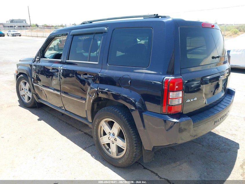2010 Jeep Liberty (patriot) VIN 1J4NF1GBXAD646233 IAAI salvage auction — LEFT SIDE, Salvage (Texas), sold $25 on 2026-07-22 (photo 3)