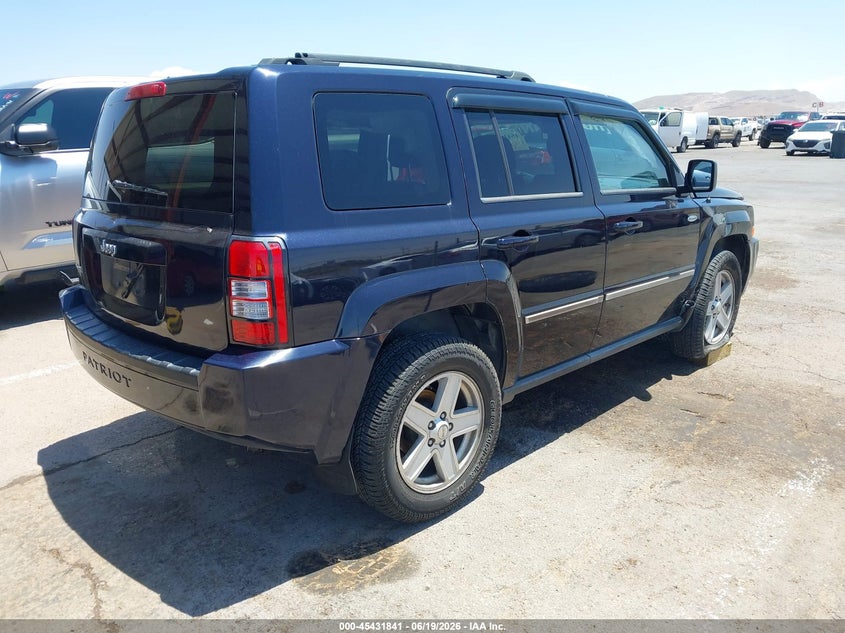 2010 Jeep Liberty (patriot) VIN 1J4NF1GBXAD646233 IAAI salvage auction — LEFT SIDE, Salvage (Texas), sold $25 on 2026-07-22 (photo 4)
