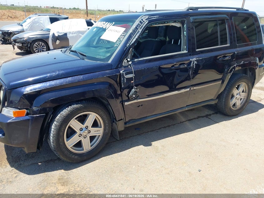 2010 Jeep Liberty (patriot) VIN 1J4NF1GBXAD646233 IAAI salvage auction — LEFT SIDE, Salvage (Texas), sold $25 on 2026-07-22 (photo 6)