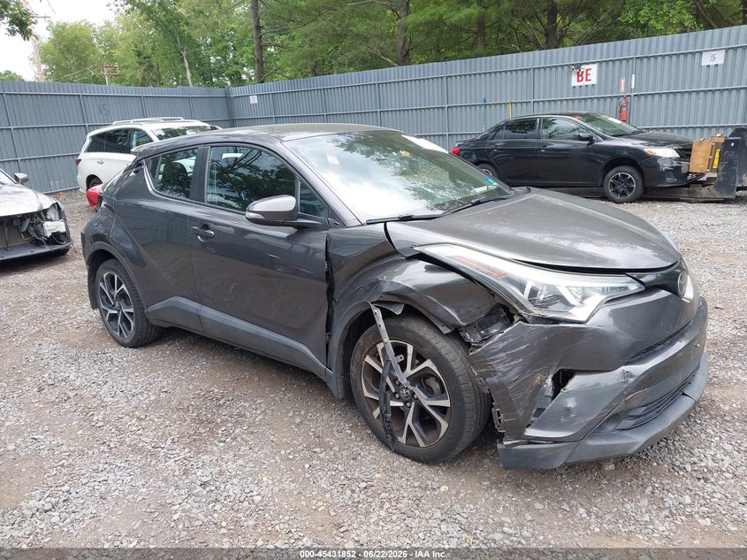 2018 Toyota C-hr VIN NMTKHMBX7JR030483 IAAI salvage auction — FRONT END, Salvage (New Jersey), sold $3,750 on 2026-07-29 (photo 1)