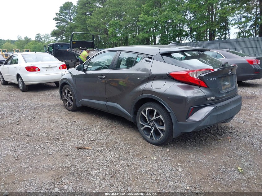 2018 Toyota C-hr VIN NMTKHMBX7JR030483 IAAI salvage auction — FRONT END, Salvage (New Jersey), sold $3,750 on 2026-07-29 (photo 3)