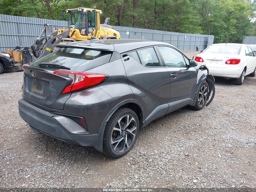 2018 Toyota C-hr VIN NMTKHMBX7JR030483 IAAI salvage auction — FRONT END, Salvage (New Jersey), sold $3,750 on 2026-07-29 (photo 4)