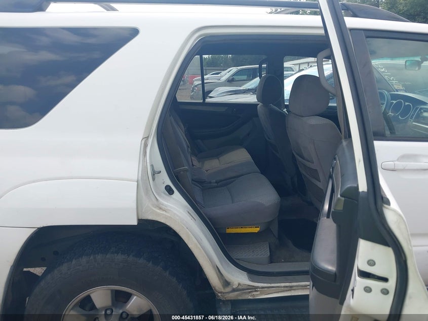 2005 Toyota 4runner VIN JTEZT14RX50023172 IAAI salvage auction — NORMAL WEAR, Clear (California), sold $1,850 on 2026-07-23 (photo 8)
