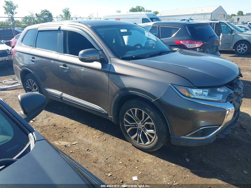 2016 Mitsubishi Outlander VIN JA4AR3AU7GZ050214 IAAI salvage auction — FRONT END, Salvage (Ohio), sold $600 on 2026-07-30 (photo 1)