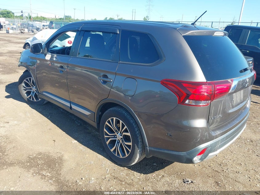 2016 Mitsubishi Outlander VIN JA4AR3AU7GZ050214 IAAI salvage auction — FRONT END, Salvage (Ohio), sold $600 on 2026-07-30 (photo 3)