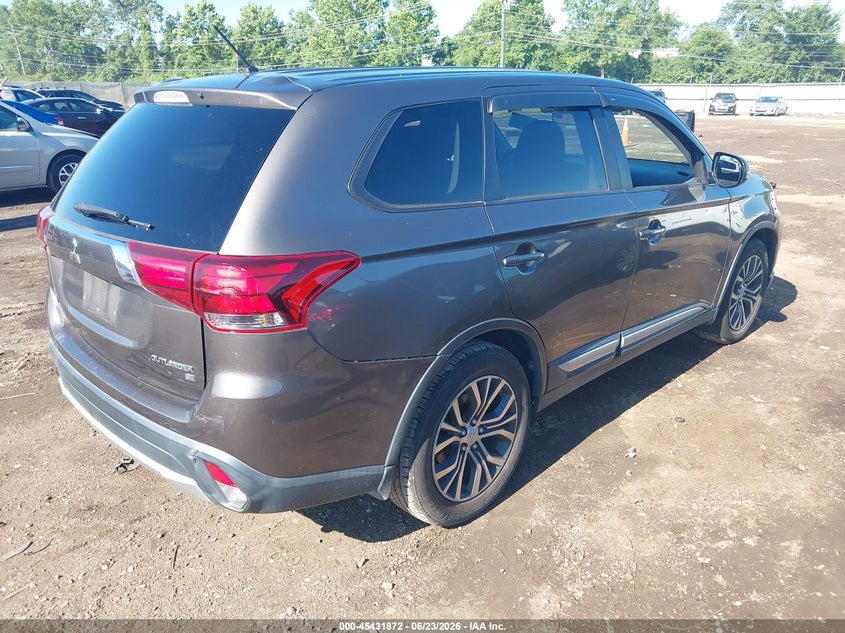 2016 Mitsubishi Outlander VIN JA4AR3AU7GZ050214 IAAI salvage auction — FRONT END, Salvage (Ohio), sold $600 on 2026-07-30 (photo 4)