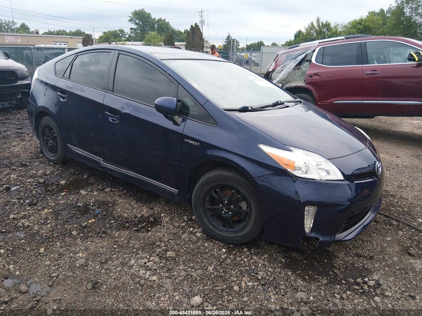 2013 Toyota Prius VIN JTDKN3DU1D1727317 IAAI salvage auction — LEFT SIDE, Salvage (Ohio), sold $725 on 2026-07-22 (photo 1)