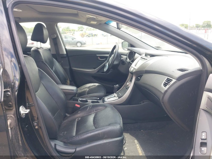 2012 Hyundai Elantra VIN KMHDH4AE5CU459075 IAAI salvage auction — NORMAL WEAR, Original (West Virginia), sold $1,100 on 2026-07-07 (photo 5)