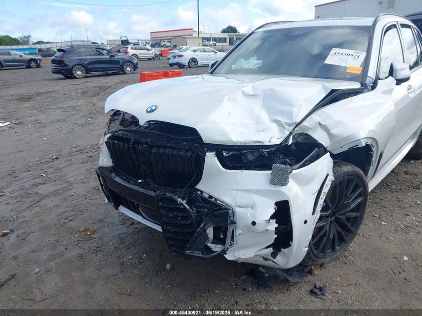 2026 BMW X5 VIN 5UX13EU05T9384620 IAAI salvage auction — FRONT END, Salvage (Georgia), sold $10,600 on 2026-07-30 (photo 6)