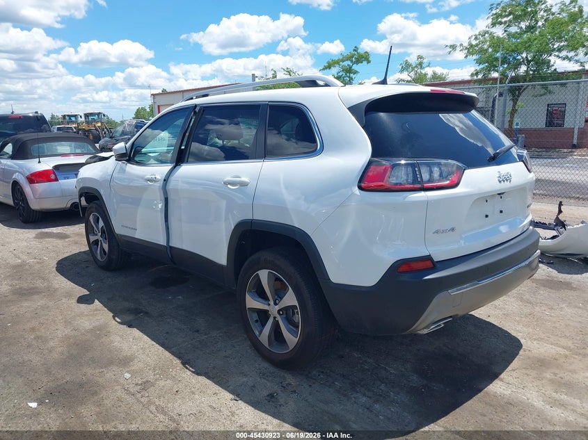 2020 Jeep Cherokee VIN 1C4PJMDX2LD622333 IAAI salvage auction — FRONT END, Clear (Michigan), sold $3,000 on 2026-07-20 (photo 3)