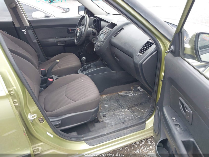 2012 Kia Soul VIN KNDJT2A57C7390530 IAAI salvage auction — NORMAL WEAR, Clear (Tennessee), sold $25 on 2026-07-16 (photo 5)