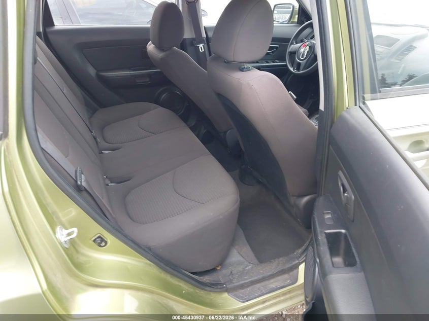 2012 Kia Soul VIN KNDJT2A57C7390530 IAAI salvage auction — NORMAL WEAR, Clear (Tennessee), sold $25 on 2026-07-16 (photo 8)