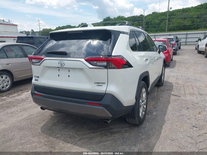 2020 Toyota Rav 4 VIN JTMN1RFV3LD530194 IAAI salvage auction — HAIL, Salvage (Iowa), sold $25 on 2026-07-29 (photo 4)