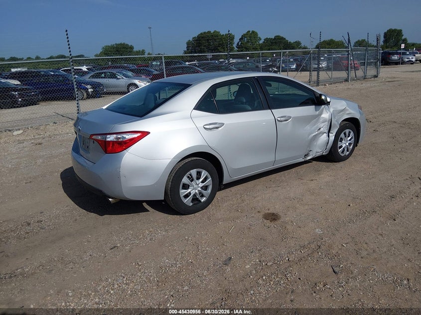 2014 Toyota Corolla VIN 5YFBURHE6EP035026 IAAI salvage auction — NORMAL WEAR, Clear (Illinois), sold $4,525 on 2026-07-29 (photo 4)