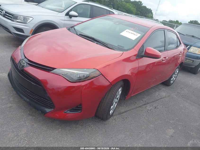 2018 Toyota Corolla VIN 5YFBURHE6JP826215 IAAI salvage auction — MECHANICAL, Clear (Florida), sold $1,800 on 2026-07-29 (photo 2)