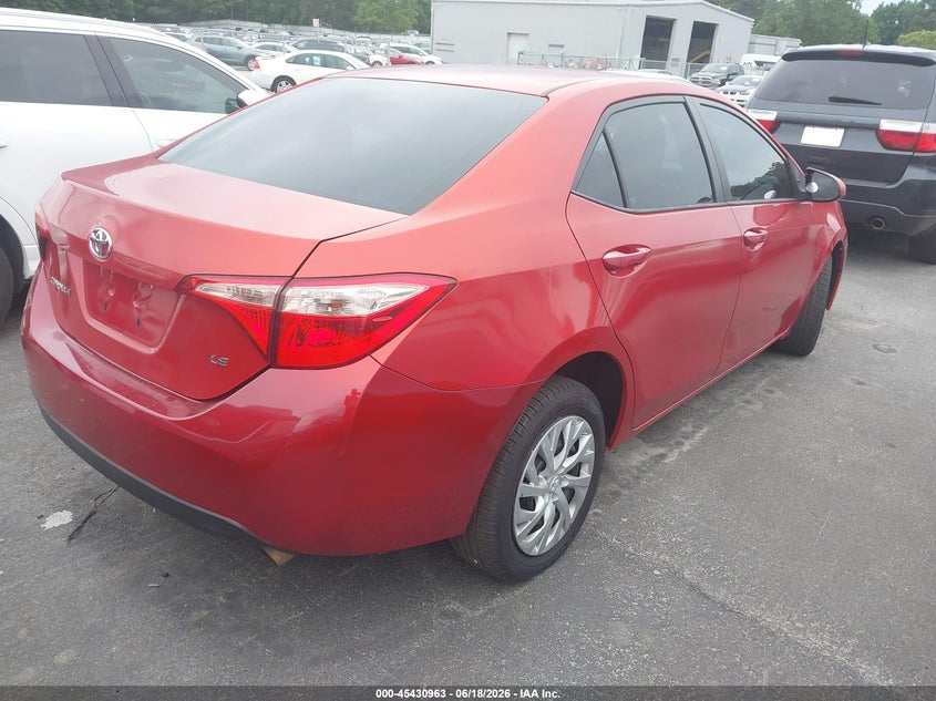 2018 Toyota Corolla VIN 5YFBURHE6JP826215 IAAI salvage auction — MECHANICAL, Clear (Florida), sold $1,800 on 2026-07-29 (photo 4)