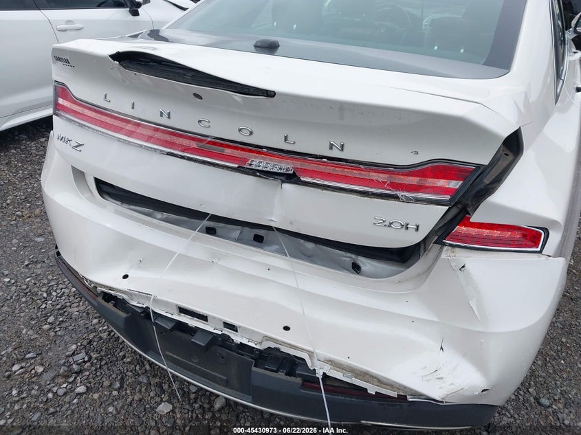 2019 Lincoln Mkz VIN 3LN6L5MU4KR601891 IAAI salvage auction — REAR END, Salvage (Tennessee), sold $8,325 on 2026-07-16 (photo 6)