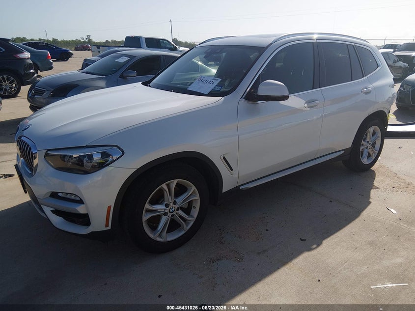 2019 BMW X3 VIN 5UXTR7C54KLF35547 IAAI salvage auction — REAR END, Original (Texas), sold $6,100 on 2026-07-31 (photo 2)