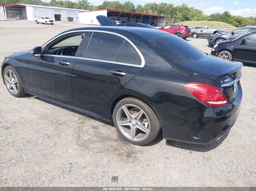 2016 Mercedes-benz C-klasse VIN 55SWF4KB0GU101886 IAAI salvage auction — UNKNOWN, Salvage Title, sold $4,900 on 2026-09-07 (photo 3)