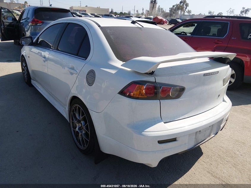 2010 Mitsubishi Lancer VIN JA32V6FVXAU022094 IAAI salvage auction — NORMAL WEAR, Clear - Dealer Only (California), sold $1,825 on 2026-07-15 (photo 3)
