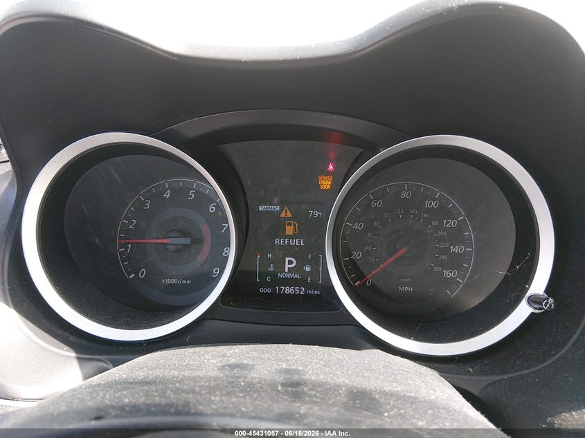 2010 Mitsubishi Lancer VIN JA32V6FVXAU022094 IAAI salvage auction — NORMAL WEAR, Clear - Dealer Only (California), sold $1,825 on 2026-07-15 (photo 7)