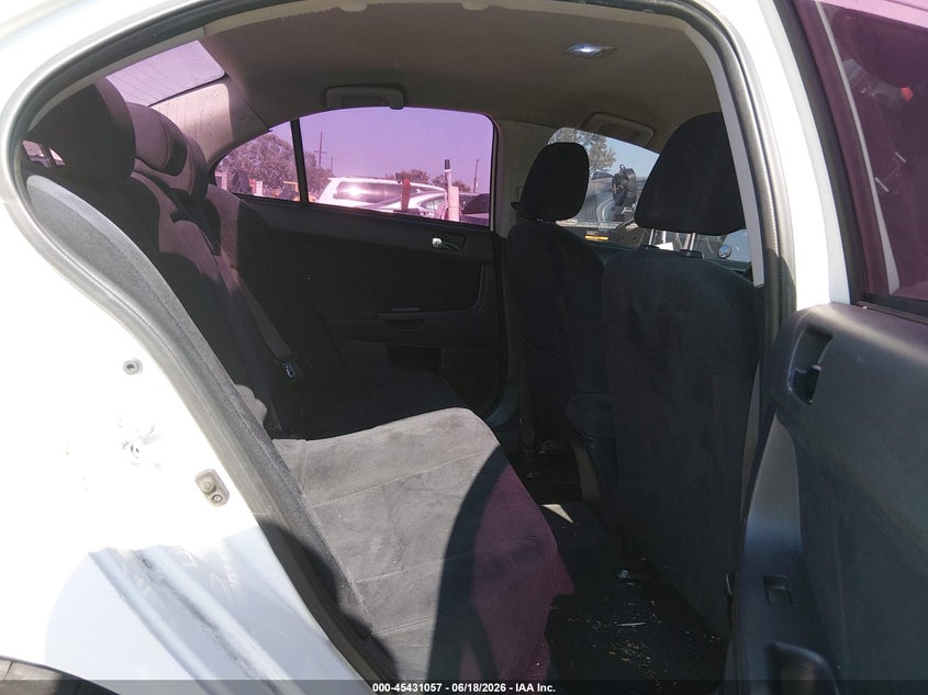 2010 Mitsubishi Lancer VIN JA32V6FVXAU022094 IAAI salvage auction — NORMAL WEAR, Clear - Dealer Only (California), sold $1,825 on 2026-07-15 (photo 8)