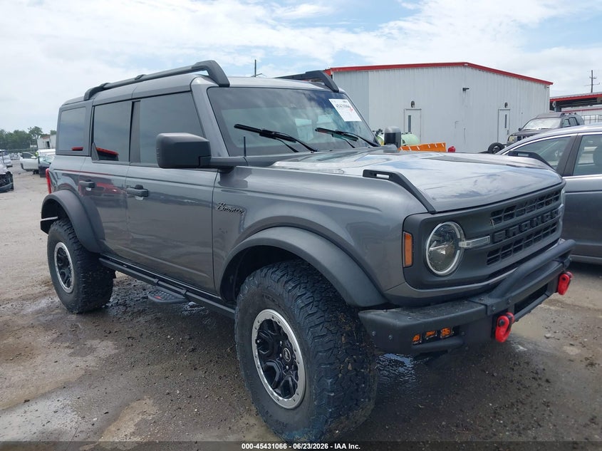 2022 Ford Bronco VIN 1FMEE5DP2NLA95965 IAAI salvage auction — WATER/FLOOD, Salvage (Louisiana), sold $10,900 on 2026-07-19 (photo 1)
