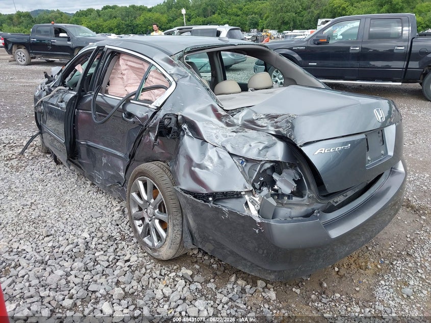 2008 Honda Accord VIN JHMCP26808C079664 IAAI salvage auction — ALL OVER, Clear (Tennessee), sold $25 on 2026-07-23 (photo 3)