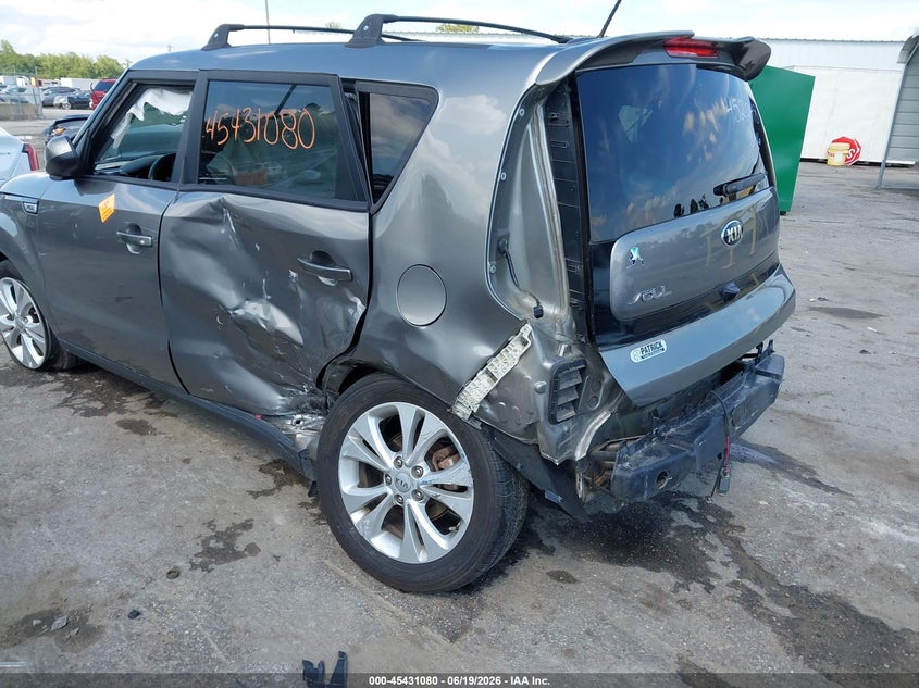 2016 Kia Soul VIN KNDJP3A54G7399475 IAAI salvage auction — LEFT REAR, Clear (Virginia), sold $1,250 on 2026-07-10 (photo 6)