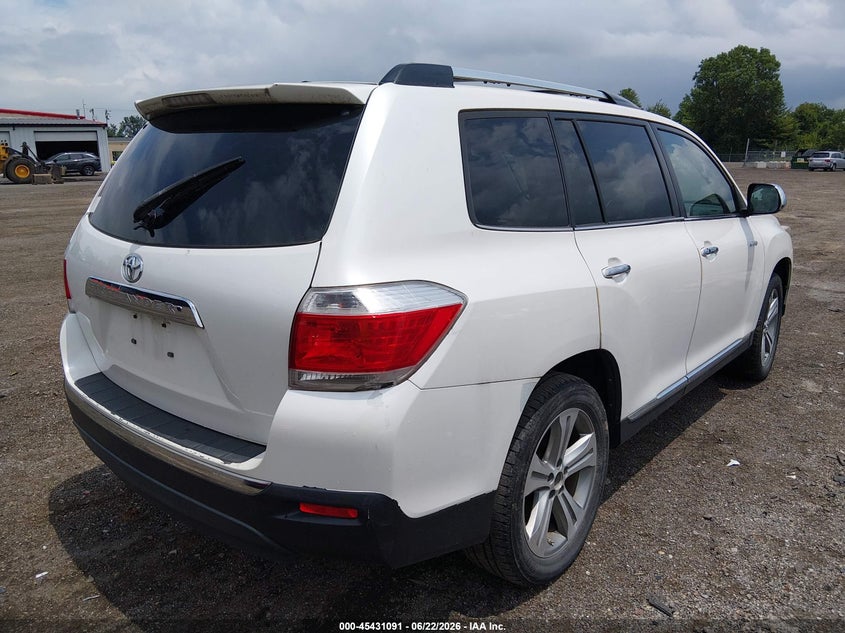 2011 Toyota Highlander VIN 5TDYK3EH3BS033586 IAAI salvage auction — NORMAL WEAR, Salvage (Ohio), sold $4,550 on 2026-07-15 (photo 4)