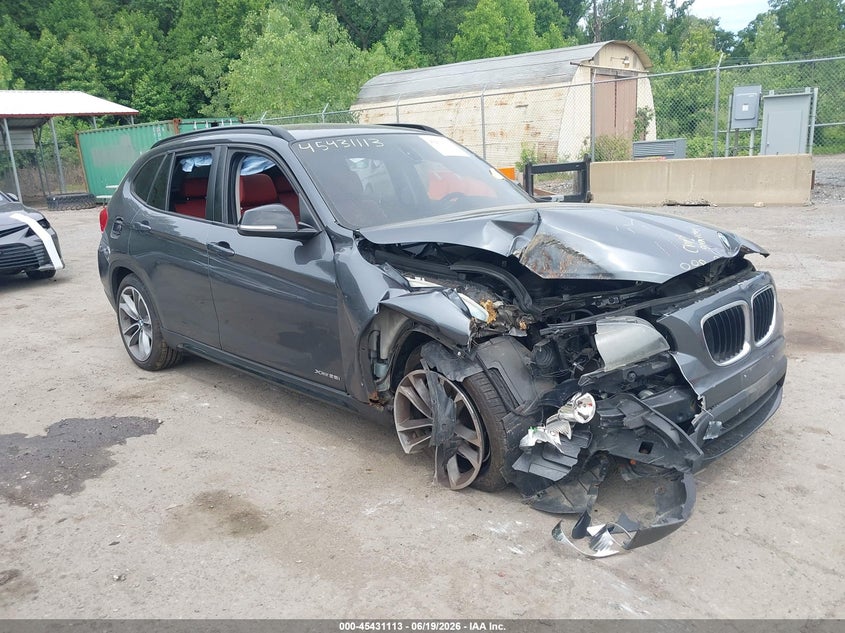2013 BMW X1 VIN WBAVL1C51DVR87708 IAAI salvage auction — RIGHT FRONT, Mv-907A (New York), sold $300 on 2026-07-21 (photo 1)