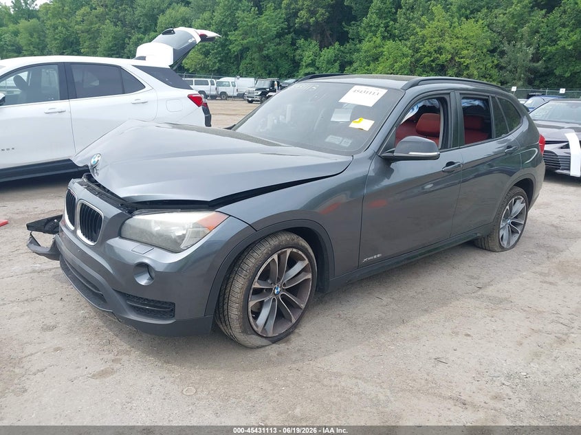 2013 BMW X1 VIN WBAVL1C51DVR87708 IAAI salvage auction — RIGHT FRONT, Mv-907A (New York), sold $300 on 2026-07-21 (photo 2)