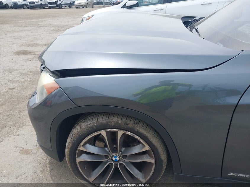 2013 BMW X1 VIN WBAVL1C51DVR87708 IAAI salvage auction — RIGHT FRONT, Mv-907A (New York), sold $300 on 2026-07-21 (photo 6)
